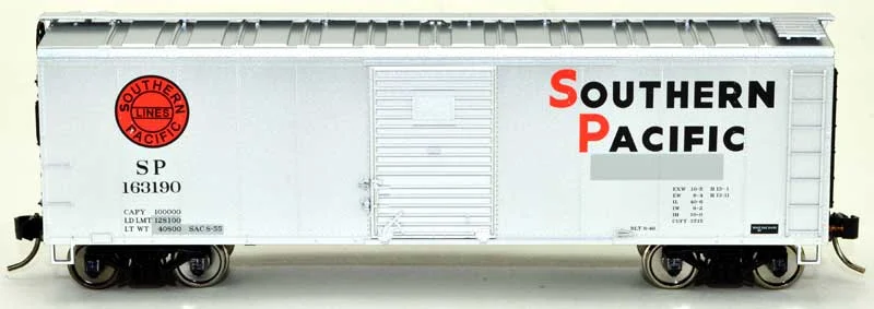 Bowser HO Scale Southern Pacific #163252 Blt. 8-46 40ft Box Car
