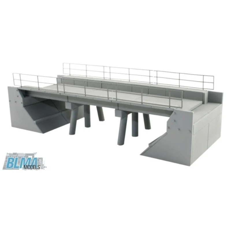 BLMA HO Scale Modern Concrete Segmental Bridge Kit (Set A) 4390