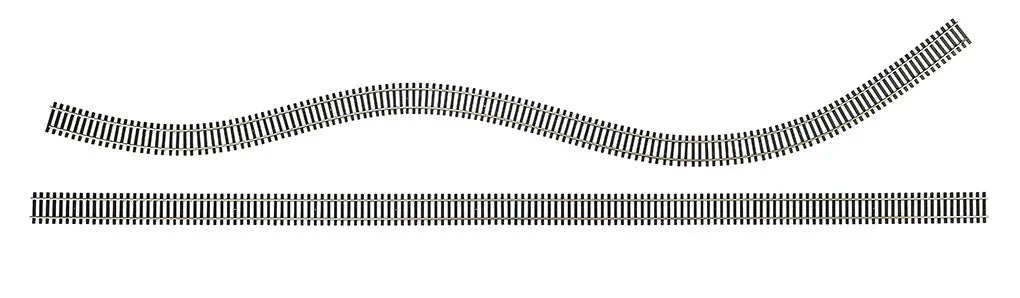 HO Bachmann NS 36" Code 100 Flex Track (1pc) 44371 - Bachmann Trains