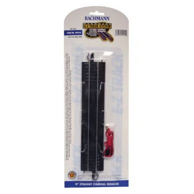 Bachmann HO Scale EZ Track Steel 9"Term.Rerailer/1cd - BAC44410