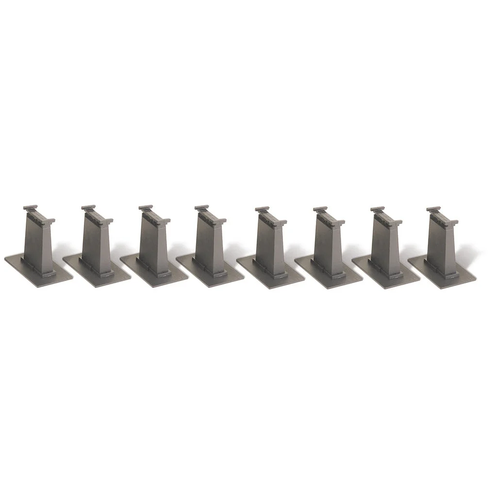 Bachmann HO Scale EZ Track Tall Pier Set/8pc - BAC44472