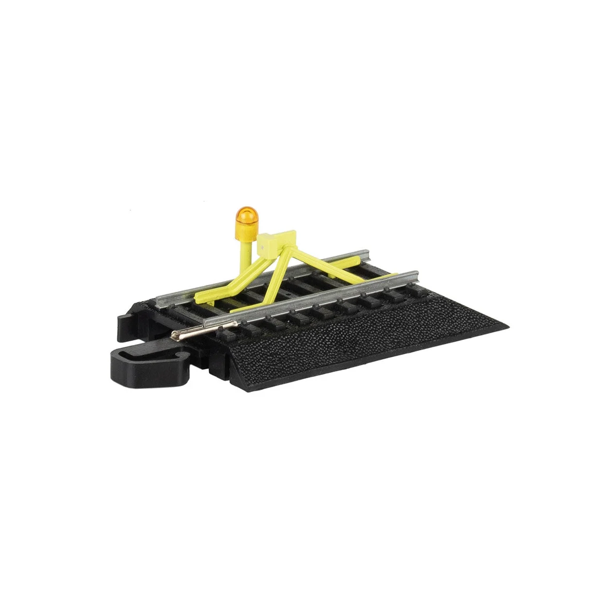 Bachmann HO Scale EZ Track Steel Bumper Track w/Flashing LED - BAC44476