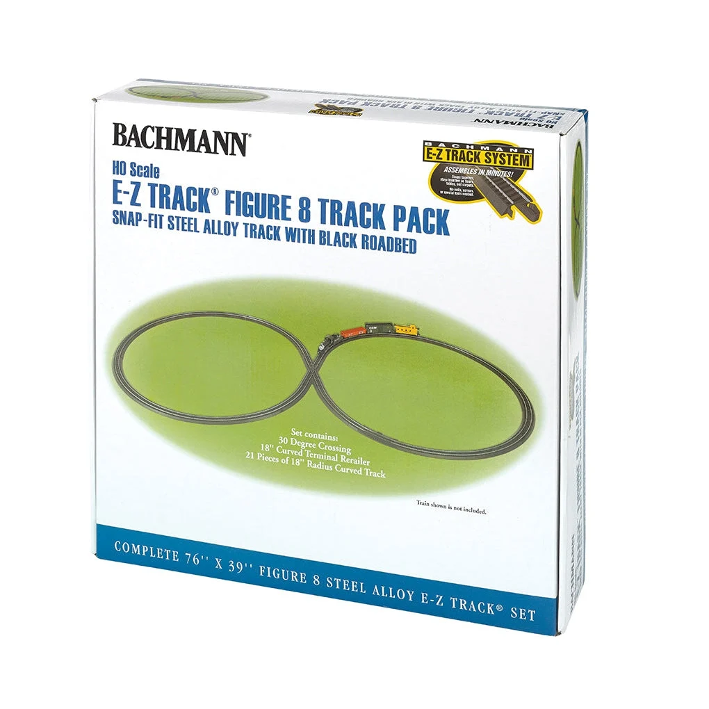 Bachmann HO Scale EZ Track Steel Figure 8 Track Pack - BAC44487