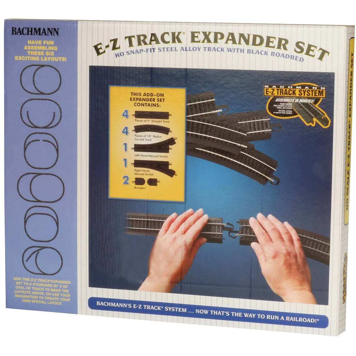Bachmann HO Scale EZ Track Steel Layout Expander - BAC44494
