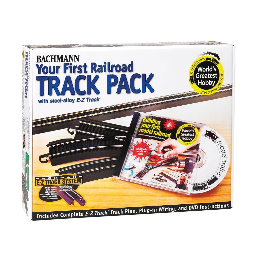 Bachmann HO Scale EZ Track Steel WGH Track Pack - BAC44497