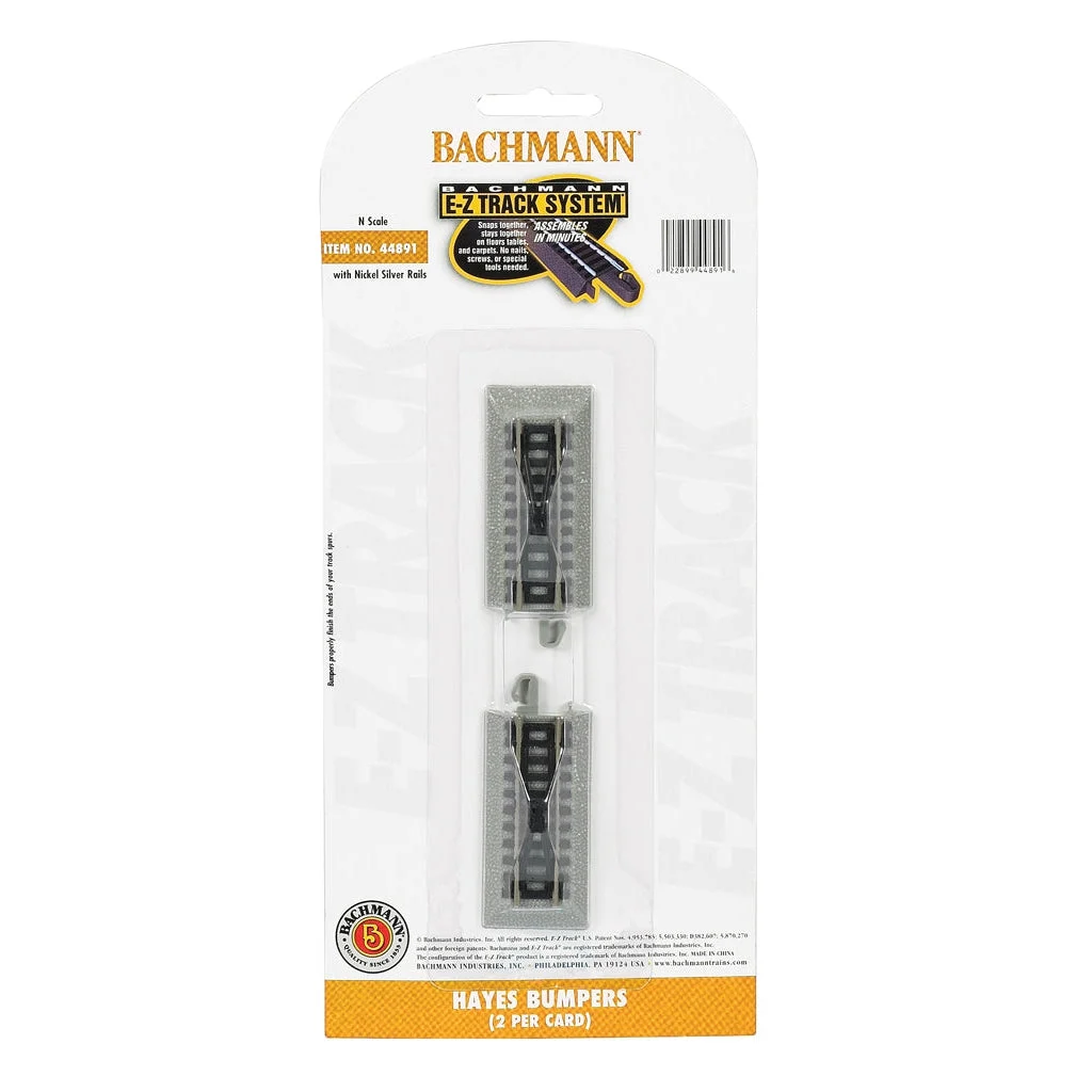 Bachmann N Scale EZ Track Hayes Bumper/2cd - BAC44891