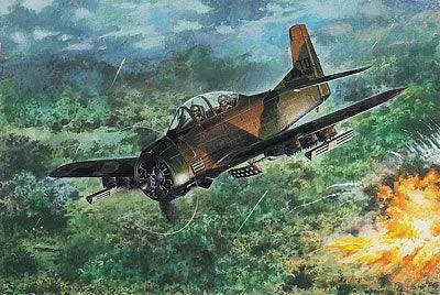 1/48 Roden North American T-28D Trojan - 450