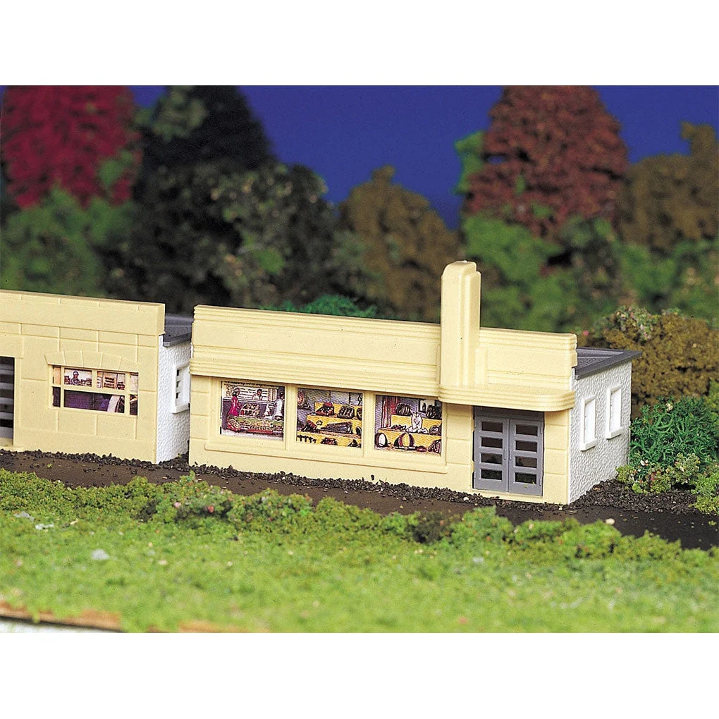 Bachmann HO Scale Plasticville Supermarket - BAC45141