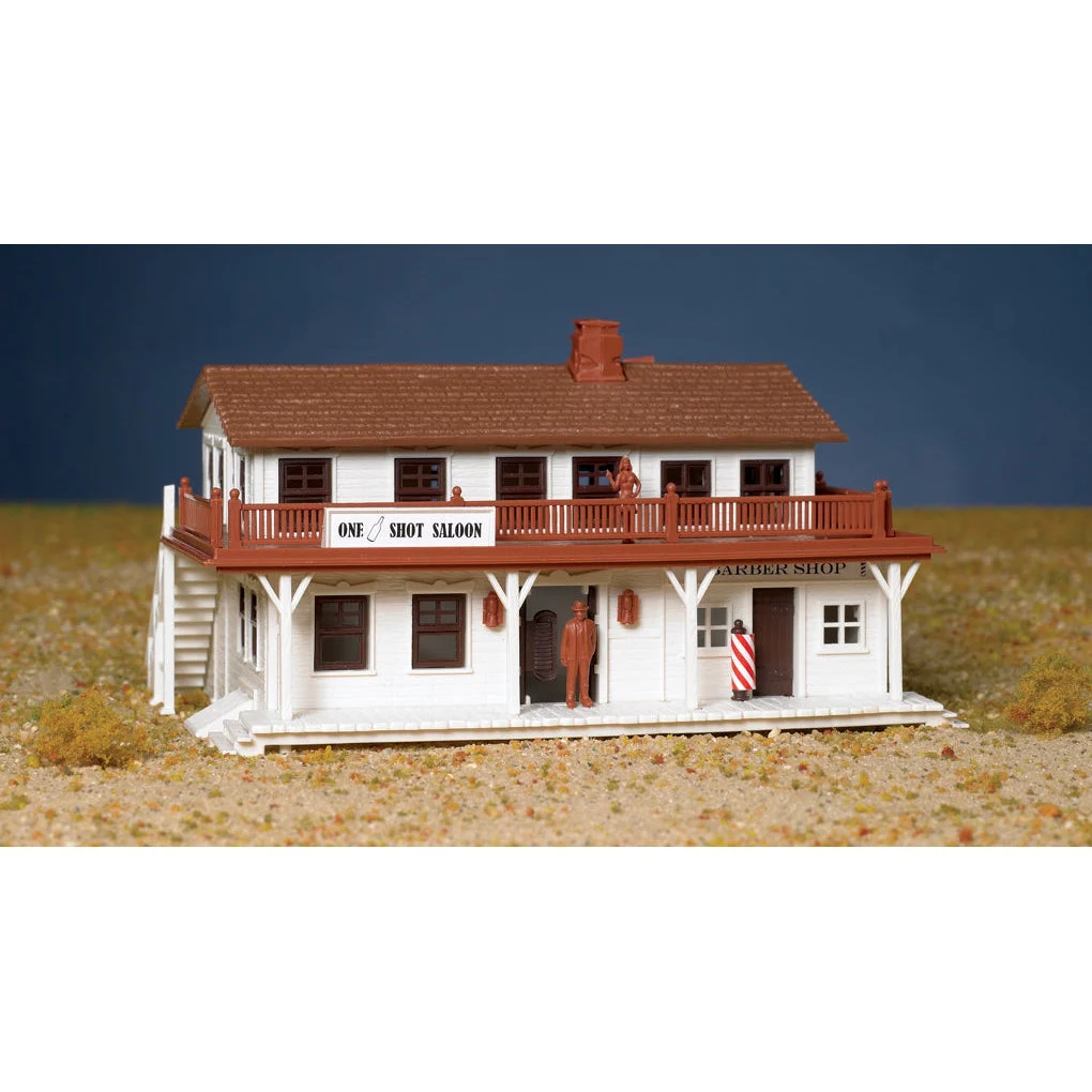 Bachmann HO Scale Plasticville Saloon & Barber Shop - BAC45162