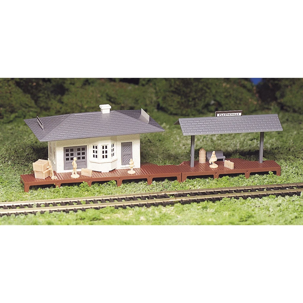 Bachmann HO Scale Plasticville Suburban Station - BAC45173