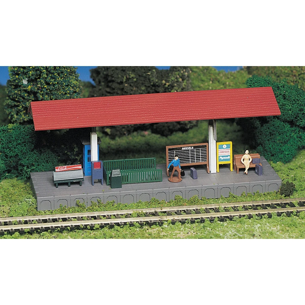 Bachmann HO Scale Plasticville Platform Station - BAC45194