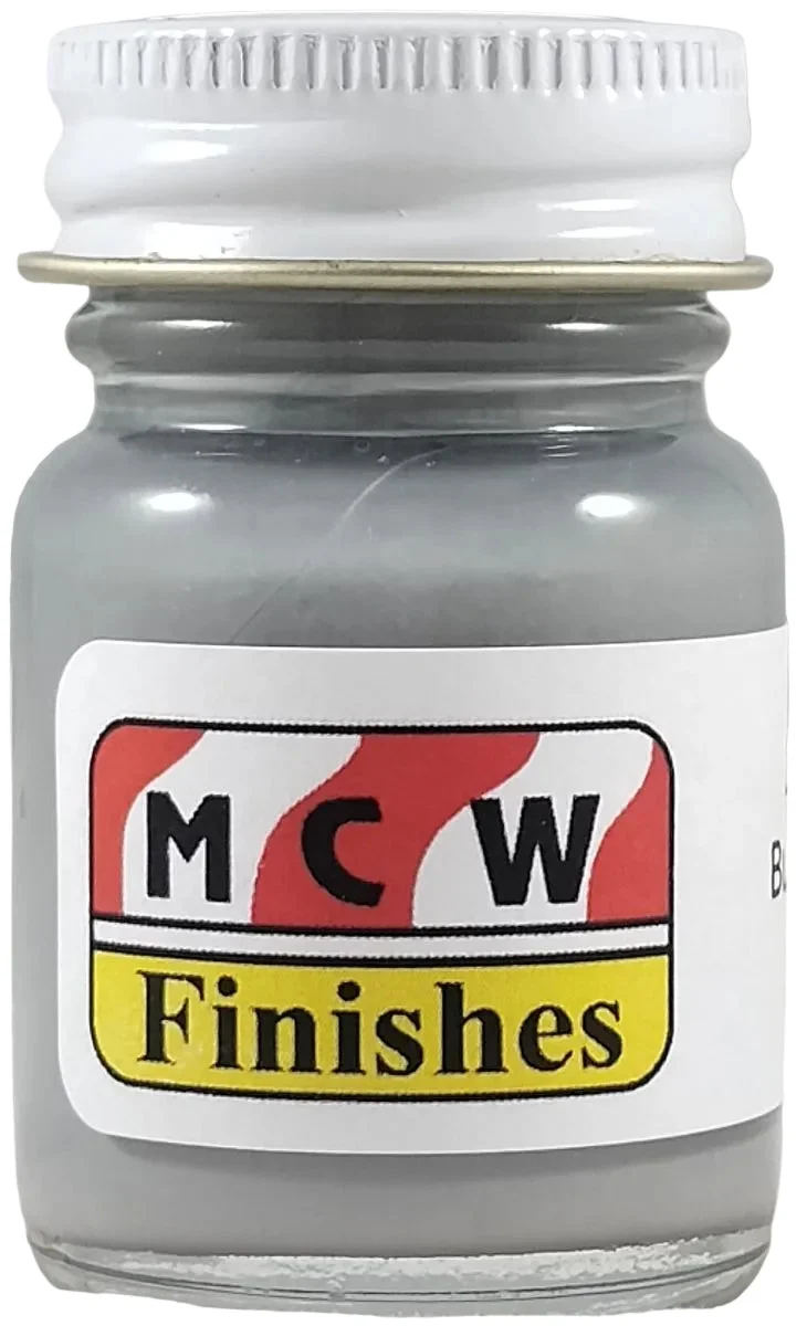 MCW Finishes Burnout Gray Enamel Paint 1/2oz Jar - 202053E