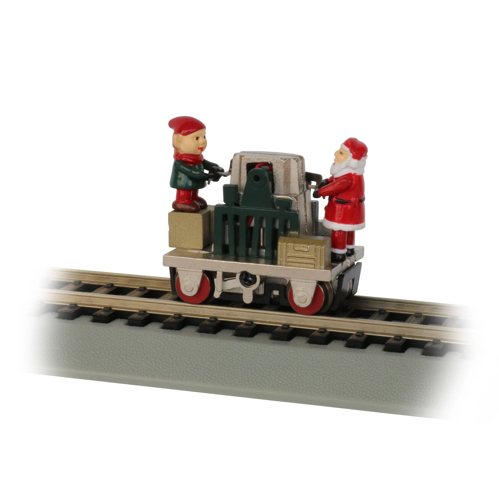 Bachmann HO Scale Operating Gandy Dancer Christmas - BAC46224