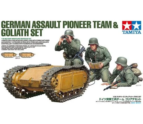 Tamiya 1/35 German Assault Pioneer Team - 35357