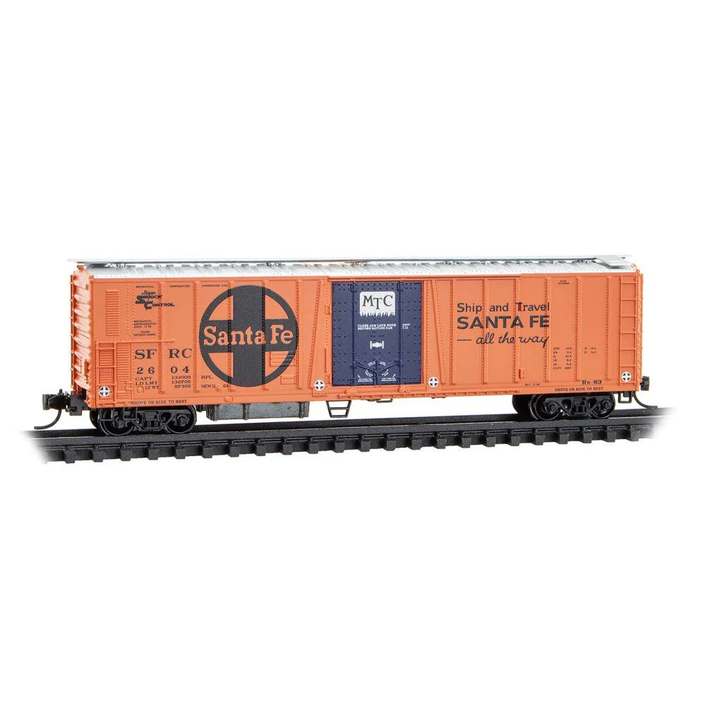 Micro Trains Line N Scale Santa Fe 51' Mechanical Reefer SFRC #2604
