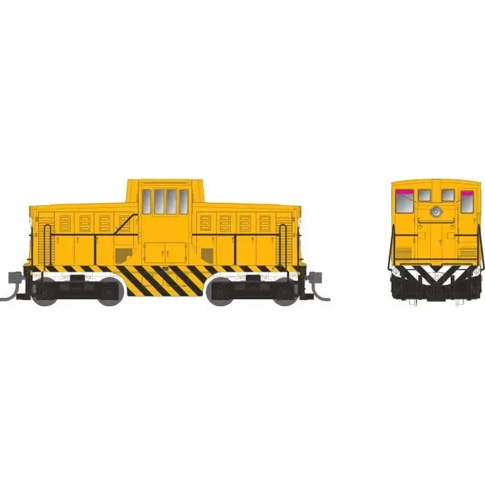 HO Rapido GE 44 Tonner (DC/DCC/Sound): Generic Industrial: Yellow - Rapido Trains