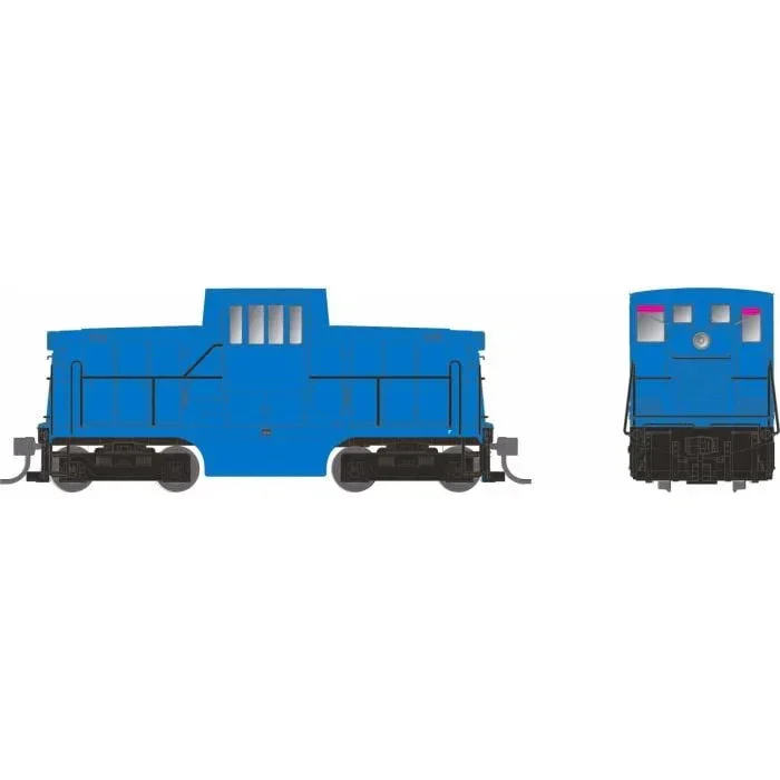 HO Rapido GE 44 Tonner (DC/DCC/Sound): Generic Industrial: Blue - Rapido Trains