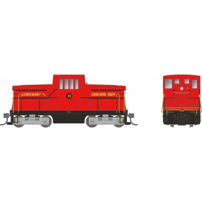 HO Rapido GE 44 Tonner (DC/Silent): Claremont & Concord: #31 - Rapido Trains