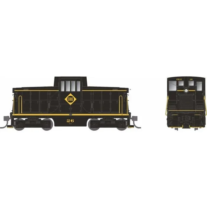 HO Rapido GE 44 Tonner (DC/DCC/Sound): Erie Railroad: #26 - Rapido Trains