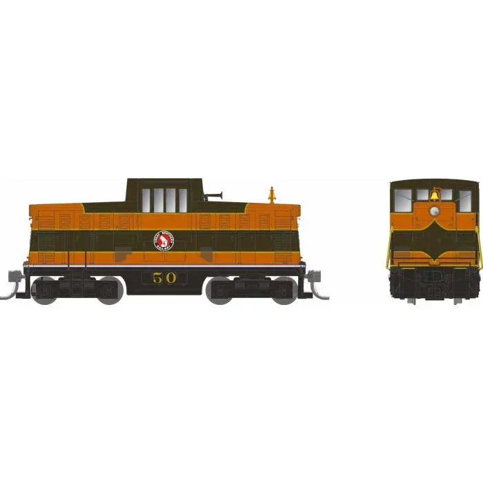 HO Rapido GE 44 Tonner (DC/DCC/Sound): Great Northern: #51 - Rapido Trains