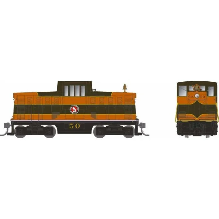 HO Rapido GE 44 Tonner (DC/Silent): Great Northern: #50 - Rapido Trains