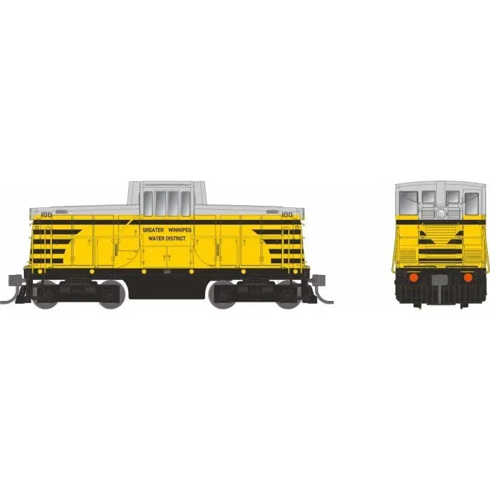 HO Rapido GE 44 Tonner (DC/Silent): Greater Winnipeg Water District: #103 - Rapido Trains
