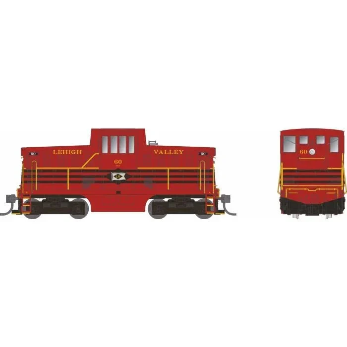 HO Rapido GE 44 Tonner (DC/Silent): Lehigh Valley: #60 - Rapido Trains