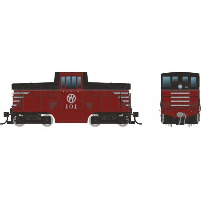 HO Rapido GE 44 Tonner (DC/DCC/Sound): New York, Ontario & Western Maroon: #102 - Rapido Trains