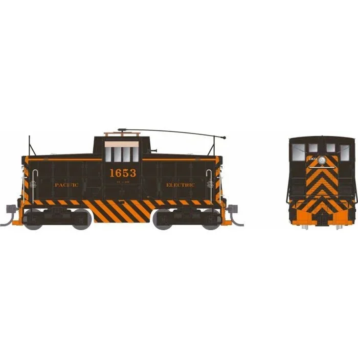 HO Rapido GE 44 Tonner (DC/DCC/Sound): Pacific Electric Railway: #1653 - Rapido Trains