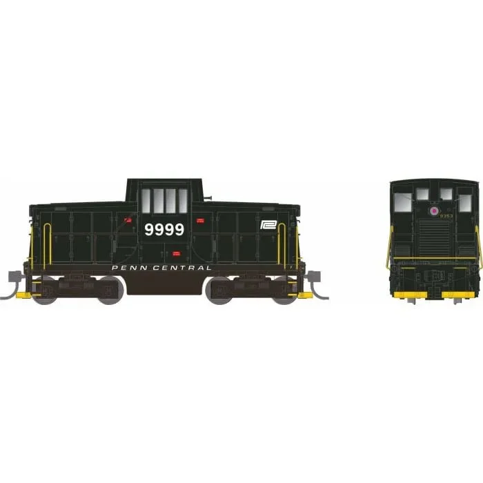 HO Rapido GE 44 Tonner (DC/Silent): Penn Central: #9999 - Rapido Trains
