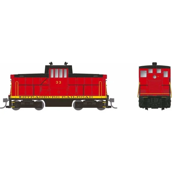 HO Rapido GE 44 Tonner (DC/Silent): Strasburg Railroad: #1 - Rapido Trains