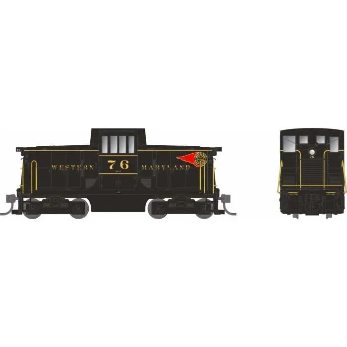 HO Rapido GE 44 Tonner (DC/Silent): Western Maryland: #76 - Rapido Trains