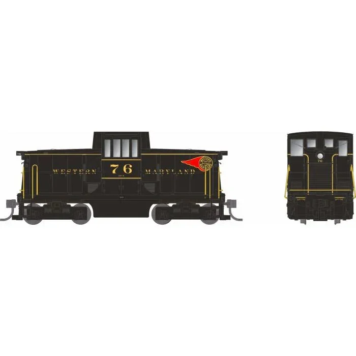 HO Rapido GE 44 Tonner (DC/DCC/Sound): Western Maryland: #76 - Rapido Trains