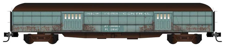 Micro Trains Line N Scale Penn Central 70' Heavyweight Baggage Car PC #X28147