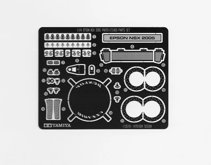 Tamiya 1/24 Epson Nsx 2005 Pe Parts - 12610
