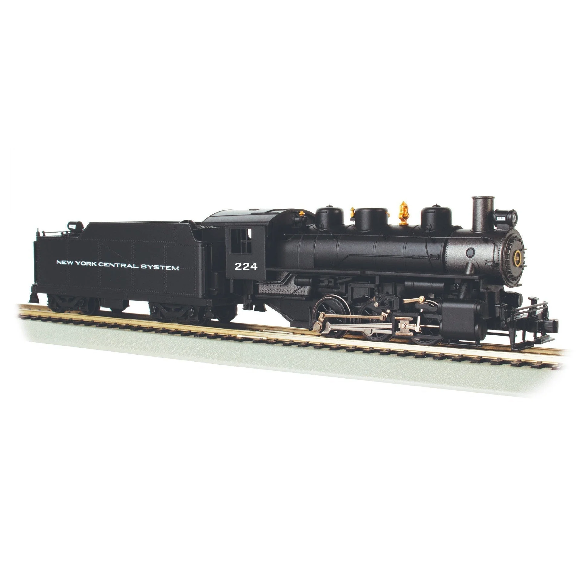 Bachmann HO Scale 0-6-0 Steam Loco w/Tender NYC #224 w/Smoke - BAC50408