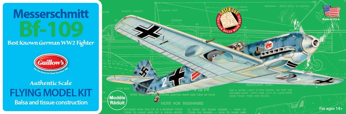 Guillows Kits Messerschmitt BF-109