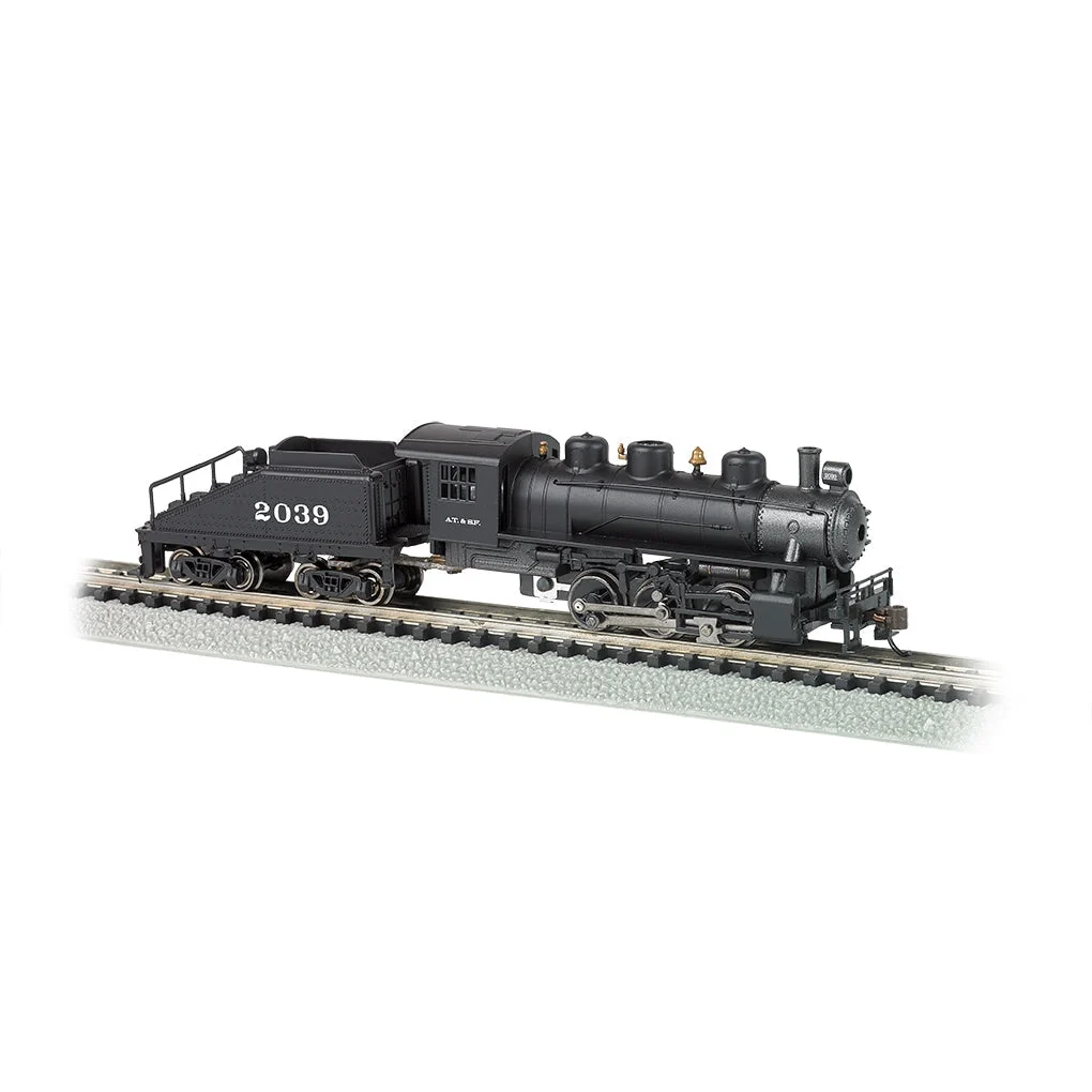 Bachmann N Scale 0-6-0 Steam Loco w/Tender SF - BAC50566
