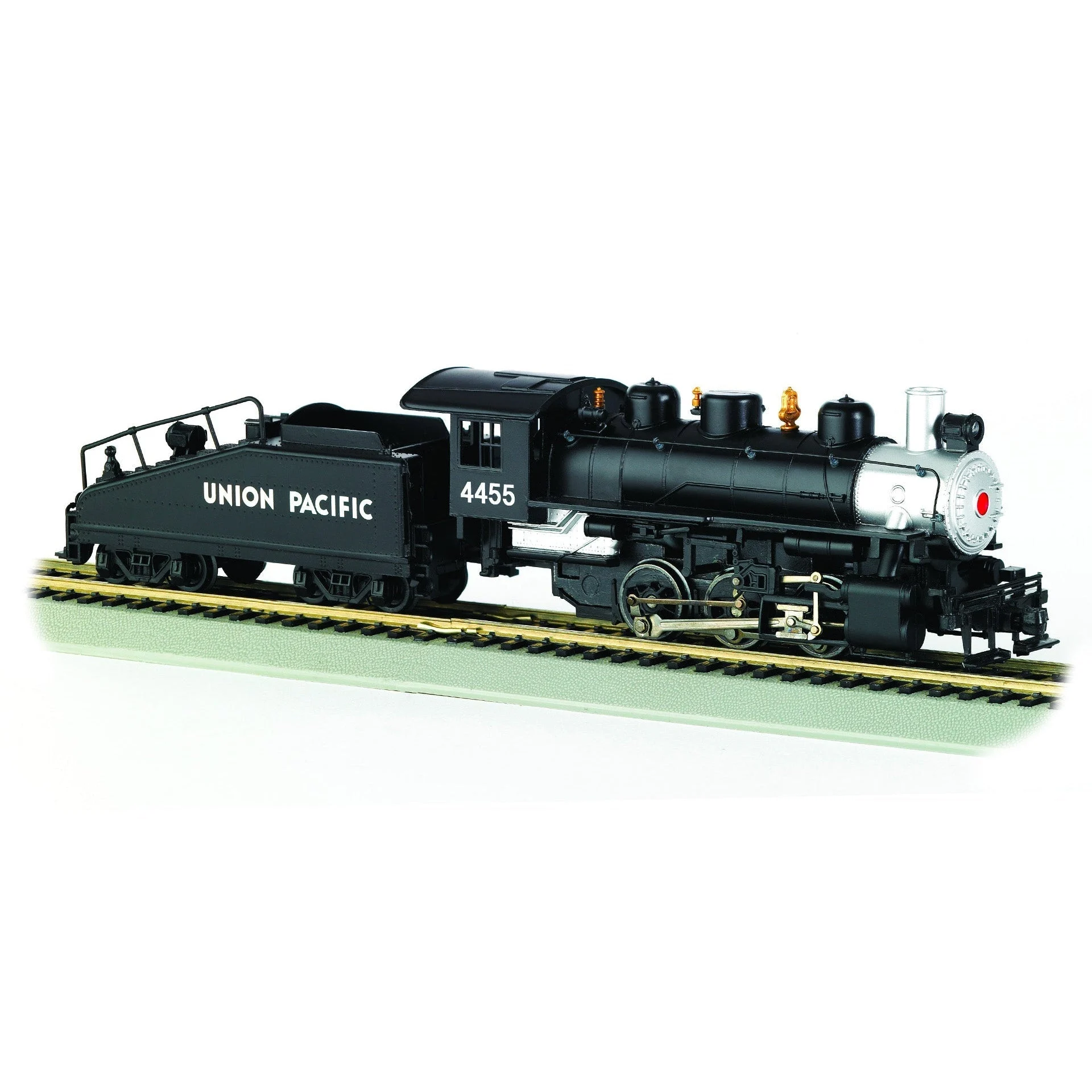 Bachmann HO Scale 0-6-0 Steam Loco w/Slope Tender UP #4455 w/Smoke - BAC50623