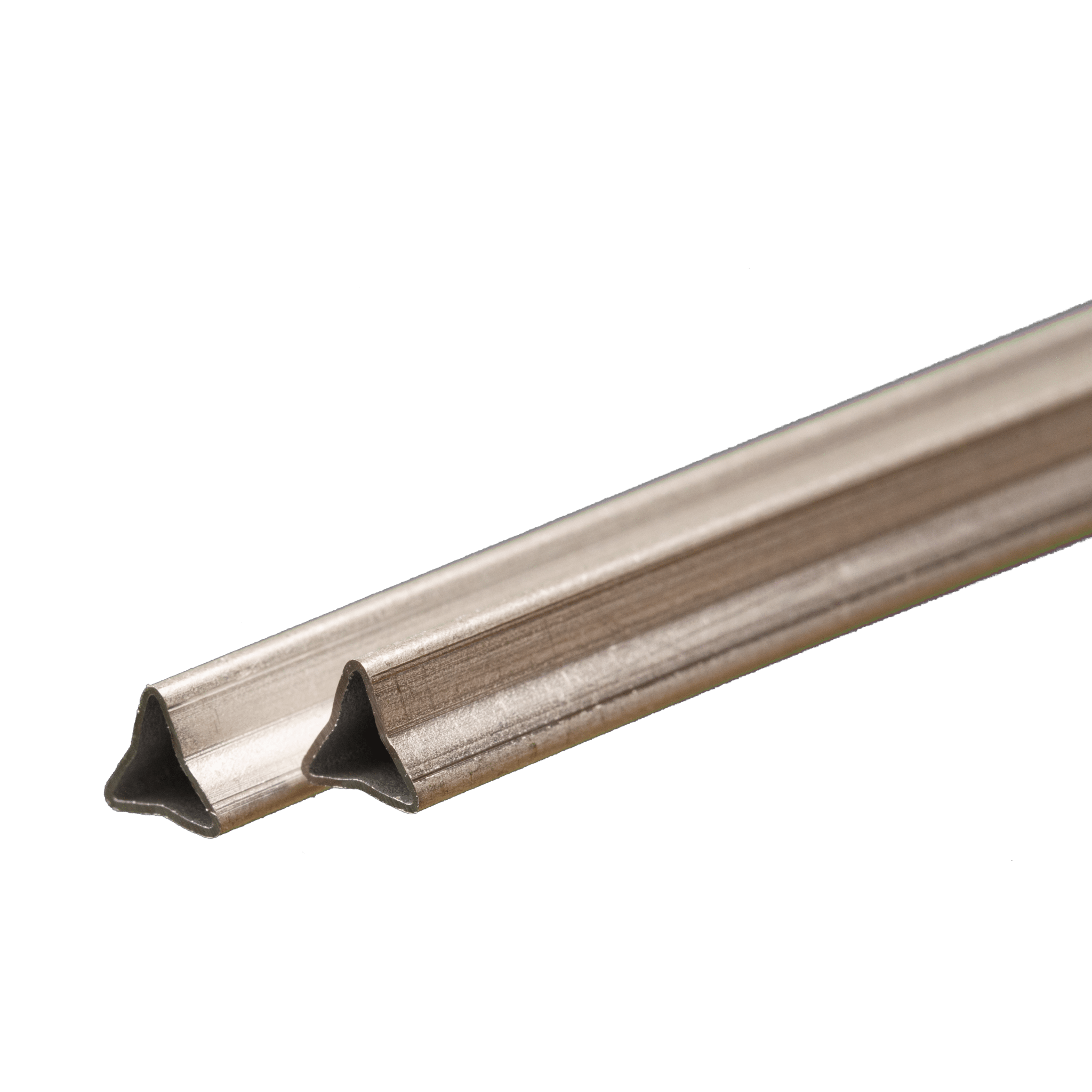 Aluminum Triangular Tube: 12" Long (2 Pieces) - K&S