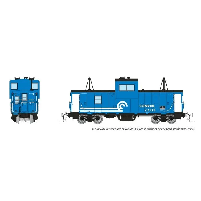 Rapido N Wide Vision Caboose: Conrail: #22138