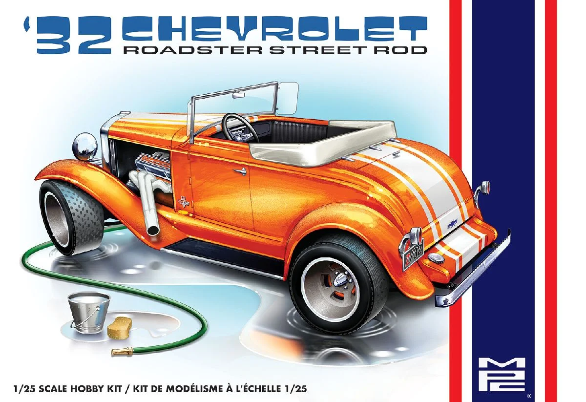 MPC 1/25 1932 Chevy Roadster Skill 2 Plastic Model Kit - MPC1035
