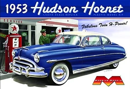 Moebius 1/25 Scale 1953 Hudson Hornet Model Kit - MOE1200