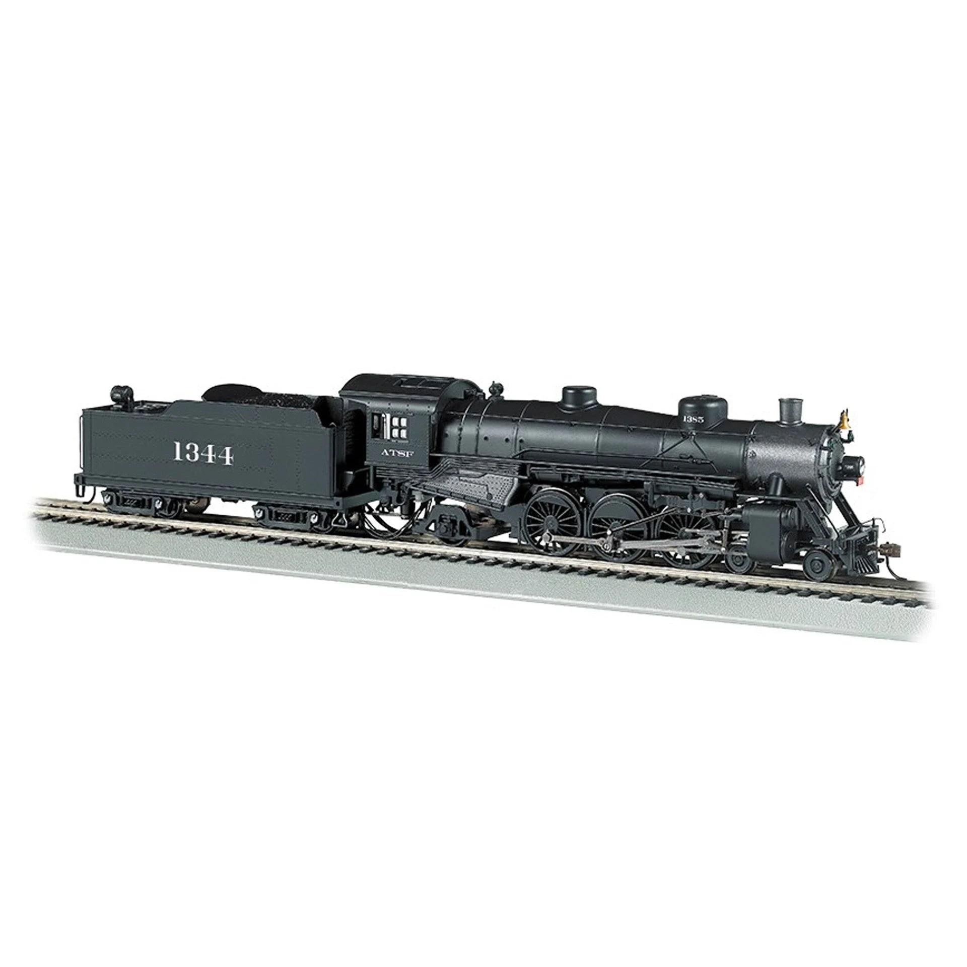 Bachmann HO Scale Bachmannn HO USRA Lt.Pacific 4-6-2 Steam Loco SF #1344/DCC Ready - BAC52901
