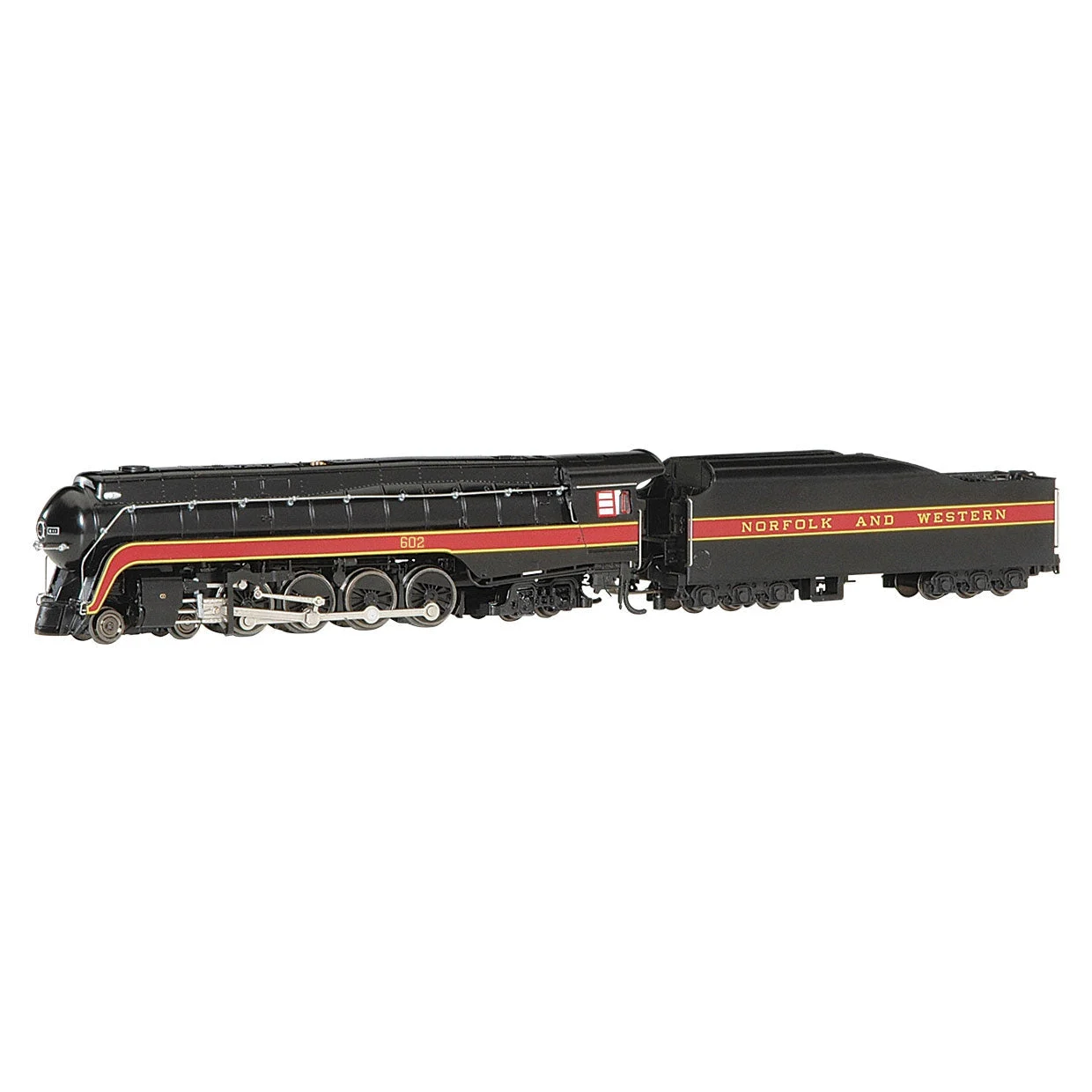 Bachmann N Scale N&W J 4-8-4 Steam Loco #602/DCC Sound - BAC53251
