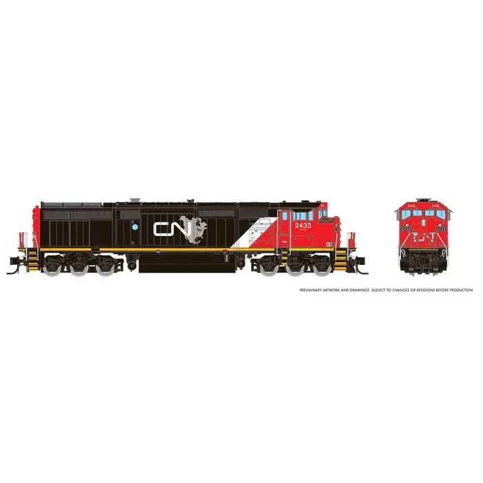 Rapido N CN Dash 8-40CM North America Scheme DC/DCC/Sound #2451