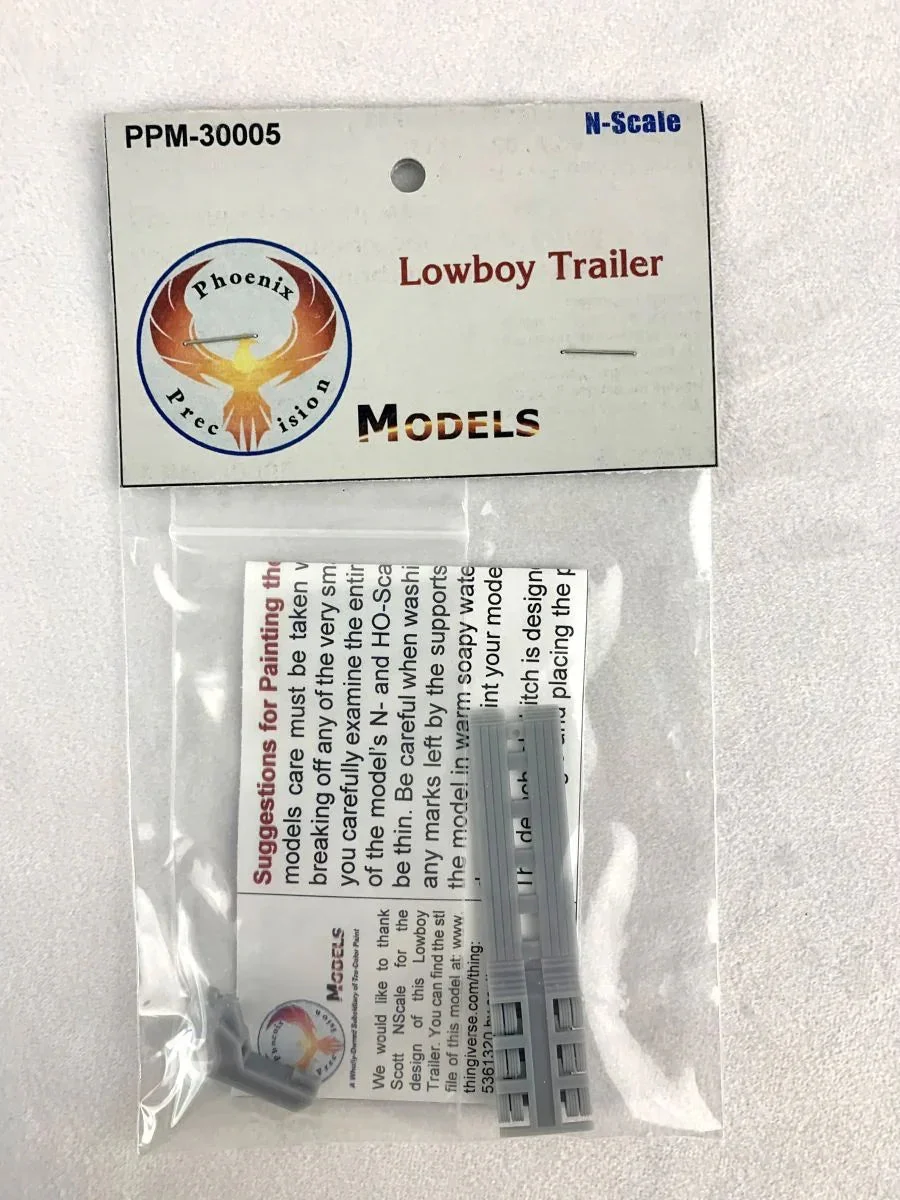 N Phoenix Precision Lowboy Trailer - Phoenix Precision Models