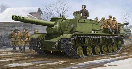 1/35 Trumpeter Soviet SU-152 Self-propelled Heavy Howitzer - 1571