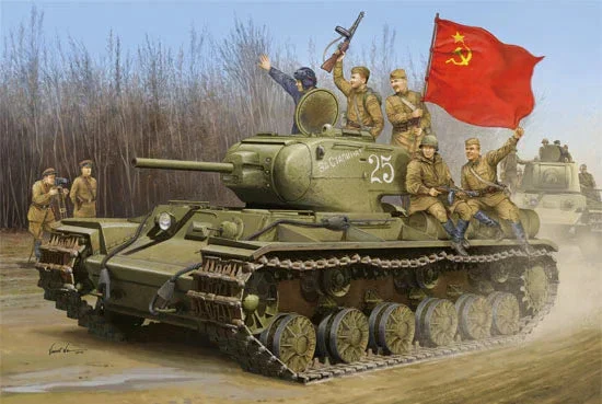 1/35 Trumpeter Soviet KV-1S Heavy Tank - 1566