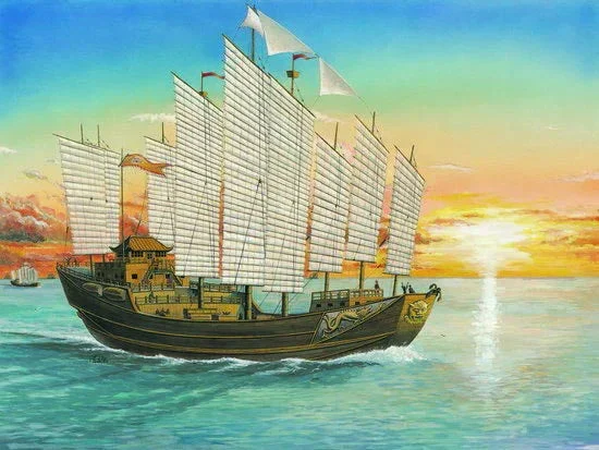 1/72 Trumpeter Chinese Chengho Sailing Ship - 1202